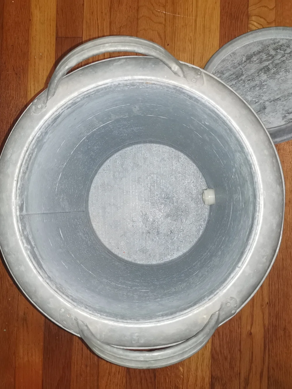 Vintage 5 Gal Galvanized Steel COVEY Insulated Water Cooler w/Spigot Dated 1967
